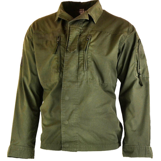 Men's Outdoor Multi-Zip Pocket Tactical Shirt Jacket